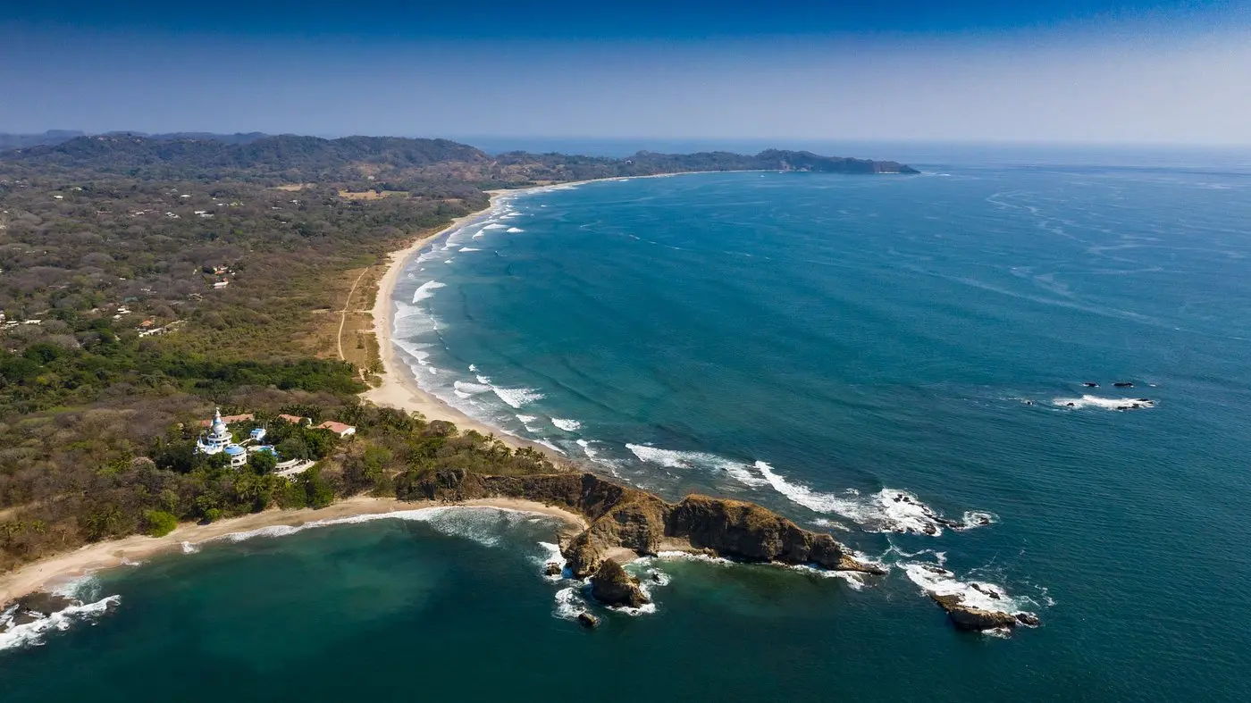 Nosara beach in Guanacaste, Costa Rica