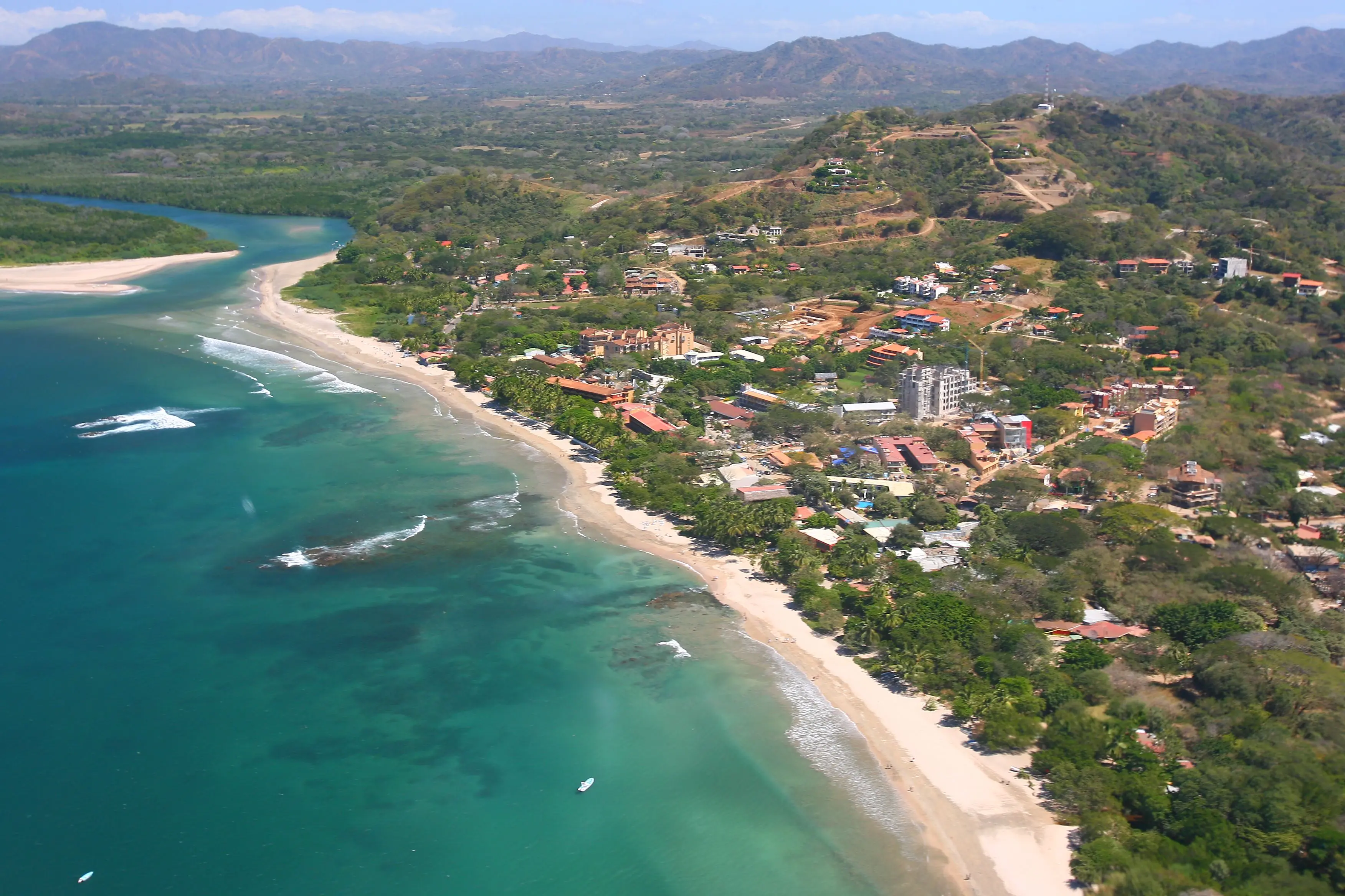 Tamarindo beach in Guanacaste, Costa Rica